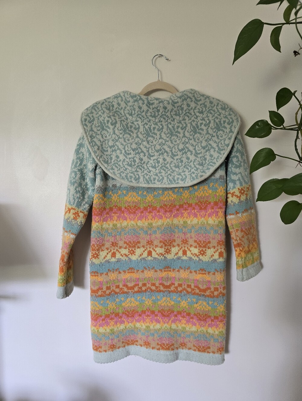 Sundance PS petite Small Womens Lambswool Cotton Cardigan Sweater Jacket - Picture 3 of 9